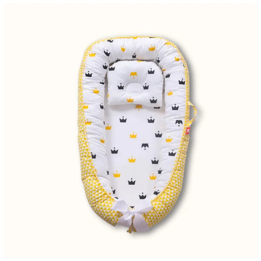 Cocon Bébé Jaune Couronne